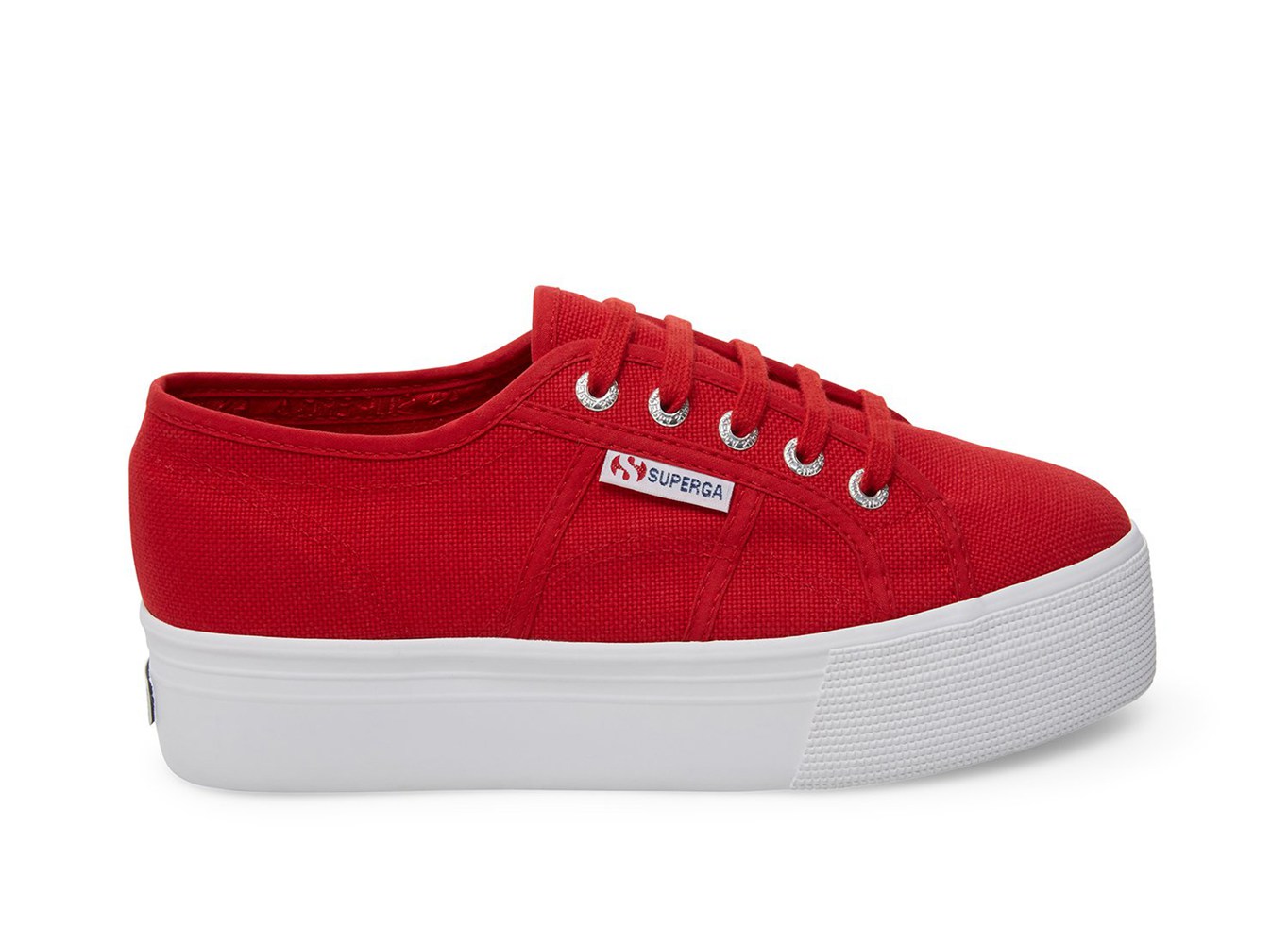 Platform Feminino Vermelhas - Superga 2790 Acotw - OVJFE-5718